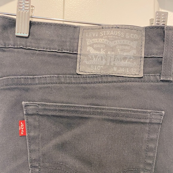 Men’s Levi’s 510 Black Jeans - Picture 4 of 5
